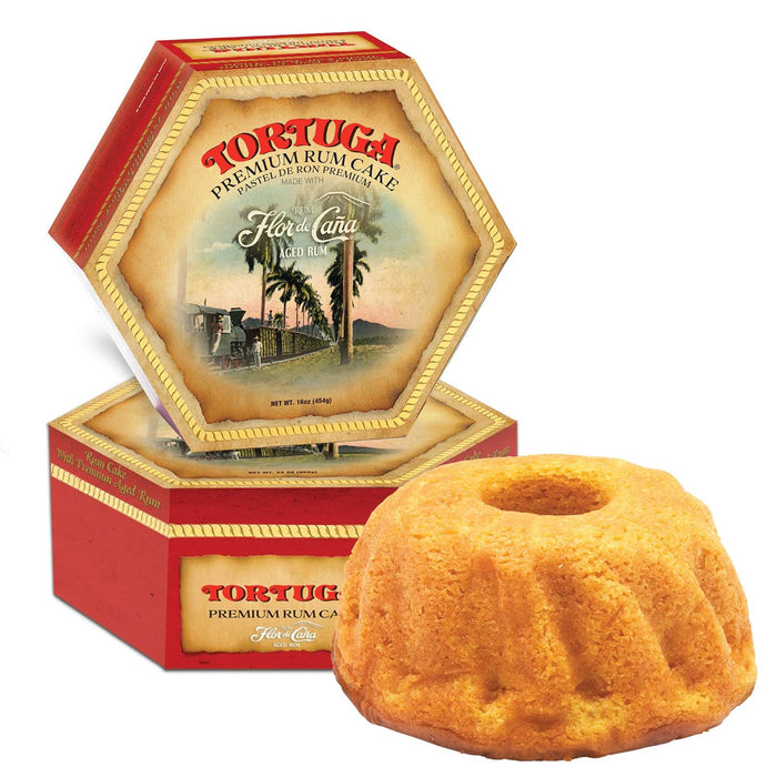 TORTUGA Provenance Rum Cake Variety Pack – 4 oz. - 6 Pack - The Perfect Premium Gourmet Gift for Stocking Stuffers, Gift Baskets, and Christmas Gifts - Great Mini Cakes for Delivery