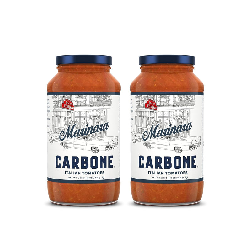 Carbone Arrabbiata Pasta Sauce | Tomato Sauce Made with Fresh & All-Natural Ingredients | Non GMO, Vegan, Gluten Free, Low Carb Pasta Sauce, 24 Fl Oz (Pack of 4)