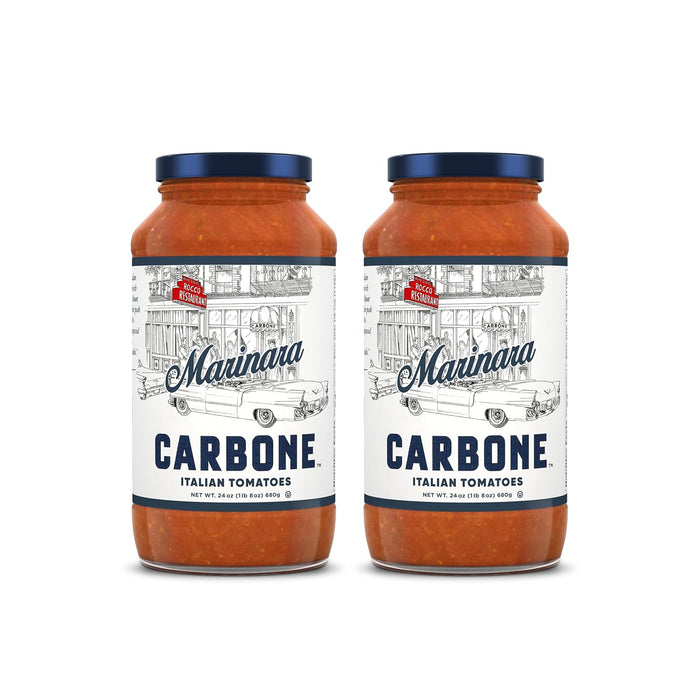 Carbone Arrabbiata Pasta Sauce | Tomato Sauce Made with Fresh & All-Natural Ingredients | Non GMO, Vegan, Gluten Free, Low Carb Pasta Sauce, 24 Fl Oz (Pack of 4)