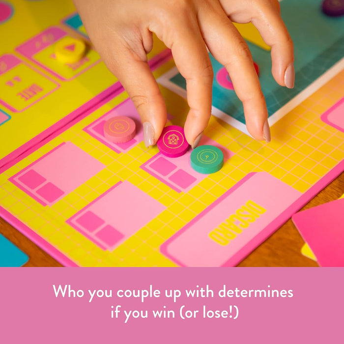 Lovestruck - Reality TV Party Board Game | 5-10 Players, for Groups, Adult Game Night, No TV Knowledge Needed, Social Deduction