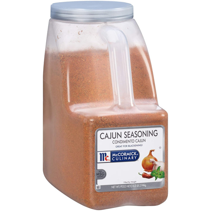 McCormick Culinary Cajun Seasoning, 18 oz - One 18 Ounce Container of Cajun Seasoning Mix, Made to Enhance Catfish, Crawfish, Jambalaya, Gumbo and More