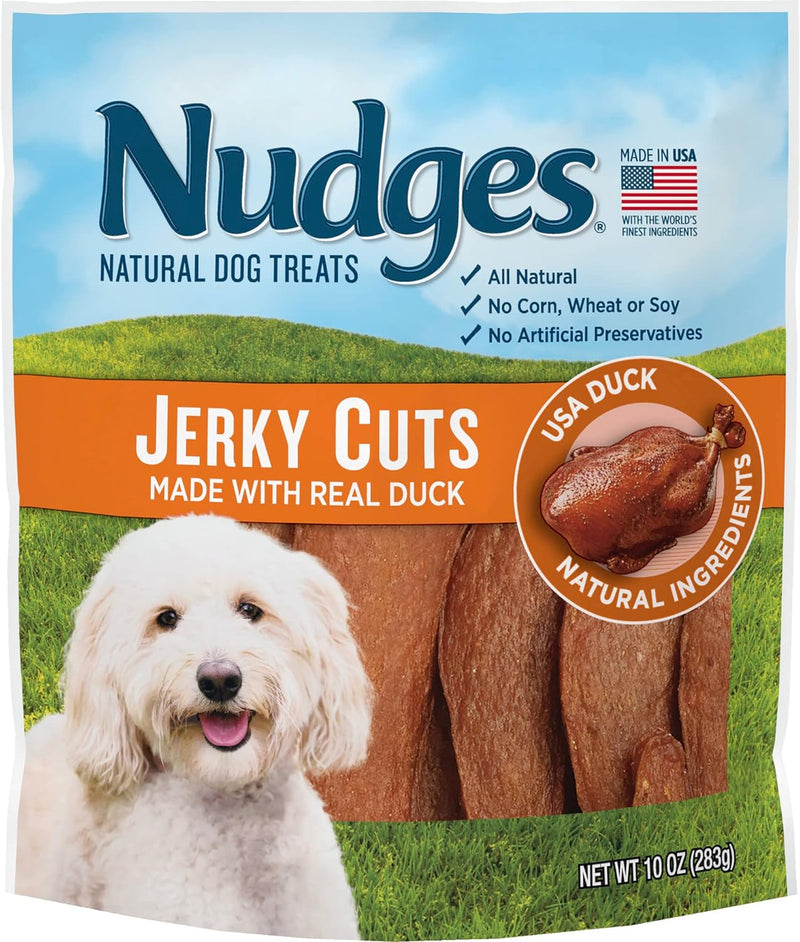 Blue Buffalo Nudges Jerky Bites Dog Treats, Made in the USA with Natural Ingredients, Bite-Sized Pieces, Chicken, 16-oz Bag