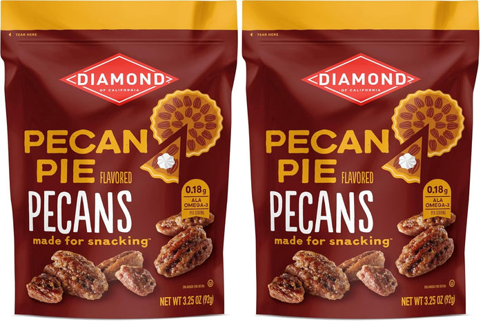 Diamond of California Pecan Pie Pecan Nuts, 3.25 oz.