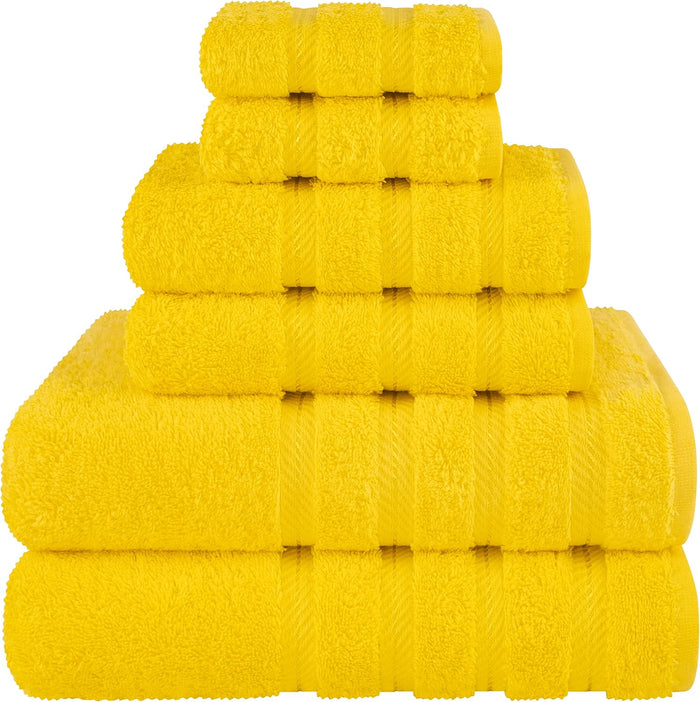 American Soft Linen Luxury Bath Towel Set Bathroom Shower Towels