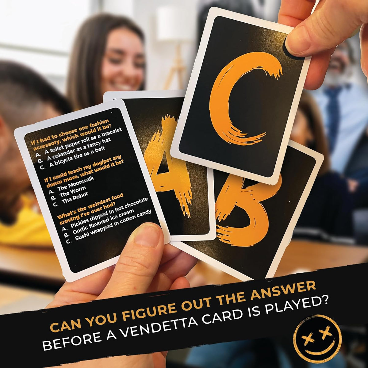 Viral Vendetta Party - Fun and Engaging Card Game for Ages 6+ – Family & Friends Party Play– Easy to Play, Hilarious & Entertaining