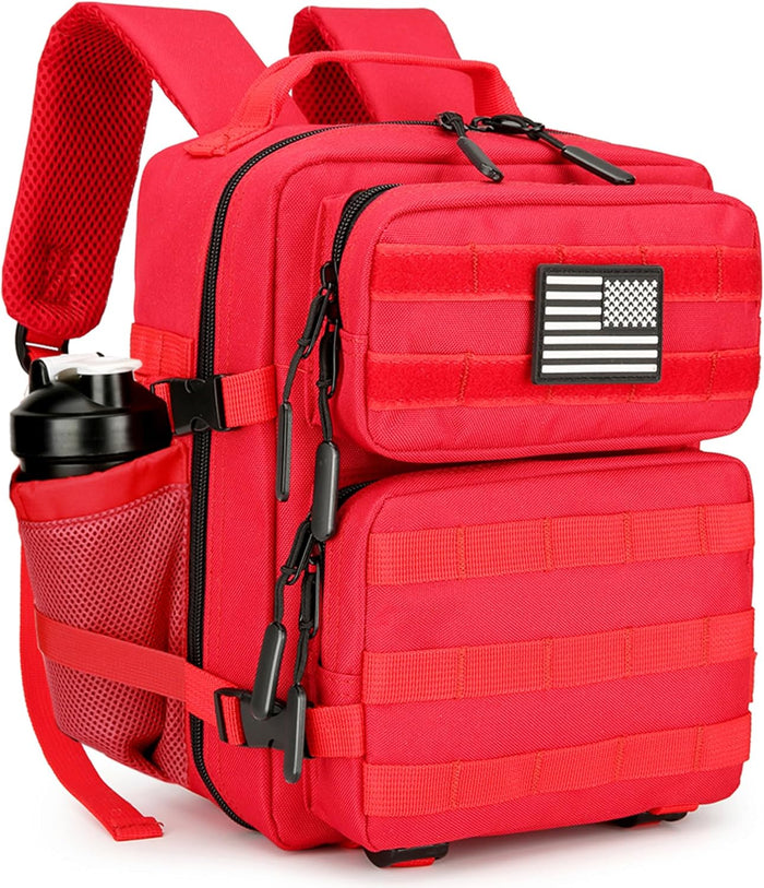 9L Mini Tactical Backpack for Men and Women, Tactical Backpack Small for Hiking, Small Tactical Bag (Purple Tie-Dye)