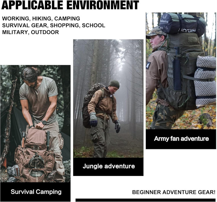 Mardingtop 28L/35L Tactical Backpacks Molle Hiking daypacks for Camping Hiking Military Traveling Motorcycle