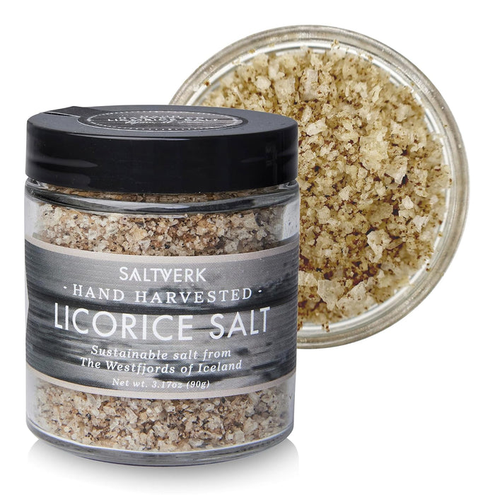 Saltverk Sea Salt - Gourmet, Icelandic, Hand Harvested and Sustainably Made - Arctic Thyme 2.82 Oz