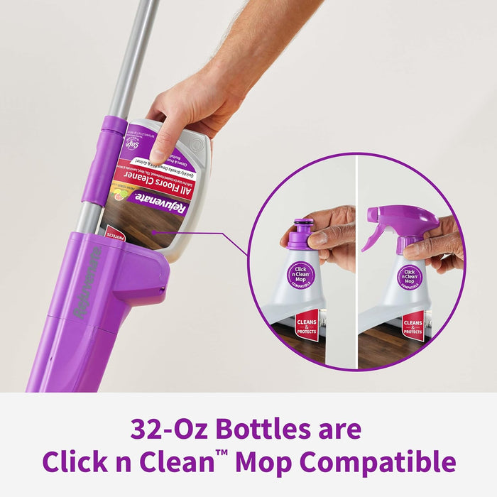 Rejuvenate All Floors Cleaner Refill, 1 Gallon, Breaks Down Dirt and Grime, Cleans and Protects Floors Throughout Your Home, Including Sealed Hardwood, Tile, Vinyl, Laminate and More