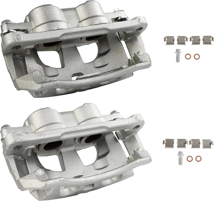 SCITOO 18B5173 18B5172 Front Left & Right Disc Brake Calipers Assembly w/Bracket For Dodge For Ram 2500/For Ram 3500/For Ram 4000,For Ram For 2500/For 3500/For 4000