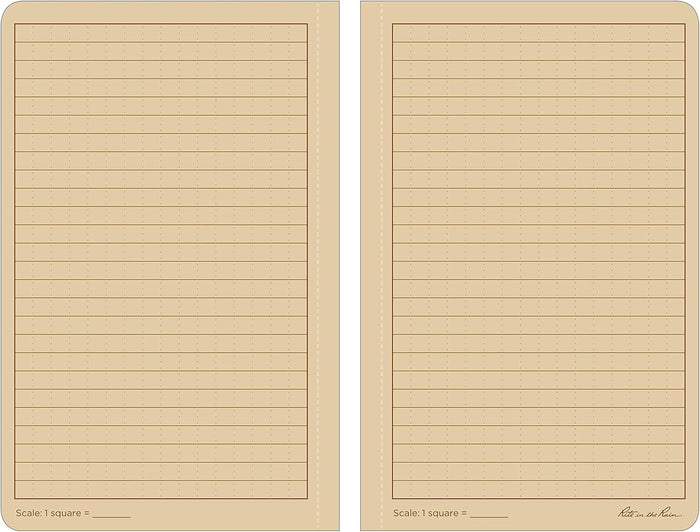 Rite in the Rain Weatherproof Leader Book, 4.625” x 7”, Tactical Tan Soft Cover, Universal Pattern with Army Reference Material (No. 980T)