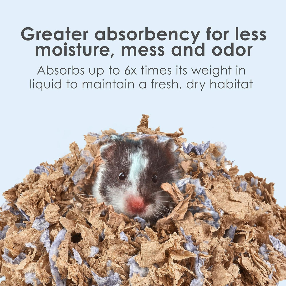 Kaytee Clean & Cozy Natural Paper with Extreme Odor Control Bedding, Made with 100% Recycled Paper