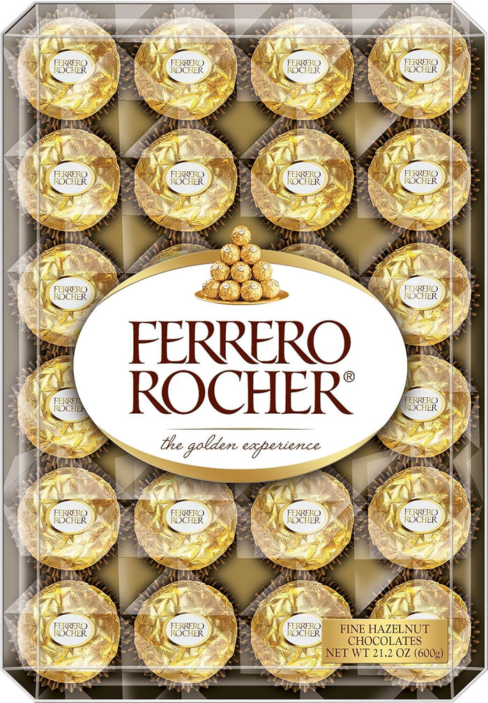 Ferrero Collection, 12 Count, Premium Gourmet Assorted Hazelnut Milk Chocolate, Dark Chocolate and Coconut, 4.6 oz