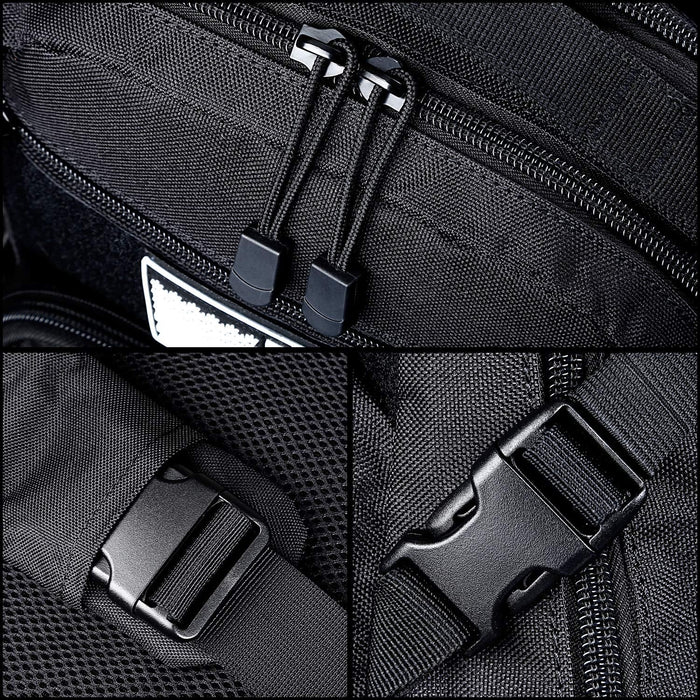 G4Free EDC Bag Tactical Sling Bag Backpack Molle Chest Shoulder Assault Pack Rectangular Outdoor Daypack