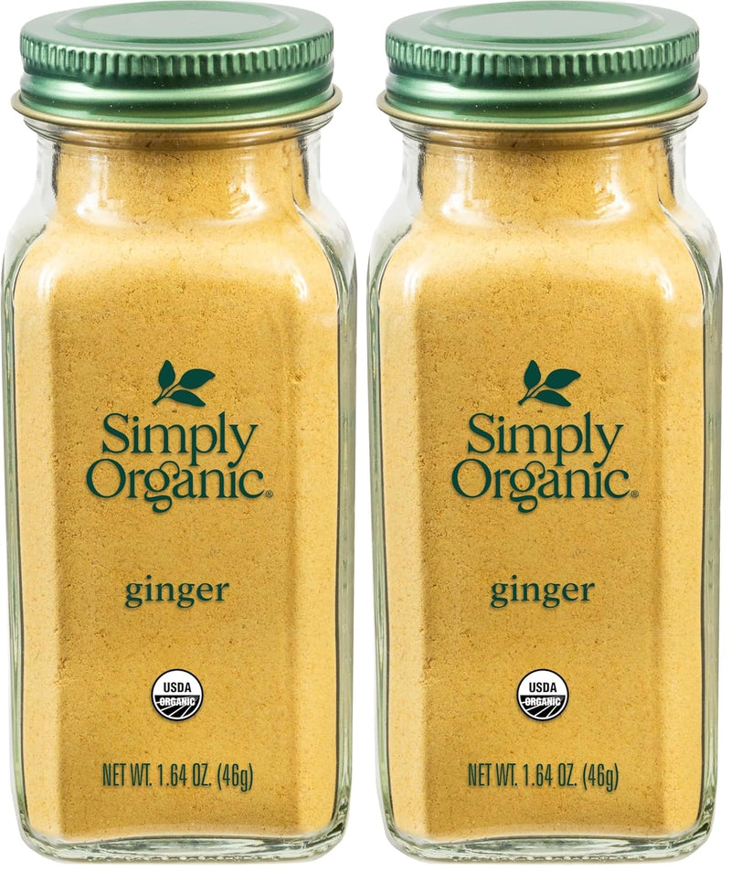 Simply Organic Ground Cumin Seed, 2.31 Ounce Glass Jar, Rich, Warm, Complex Earthy Spice Flavor, Certified Organic, Kosher