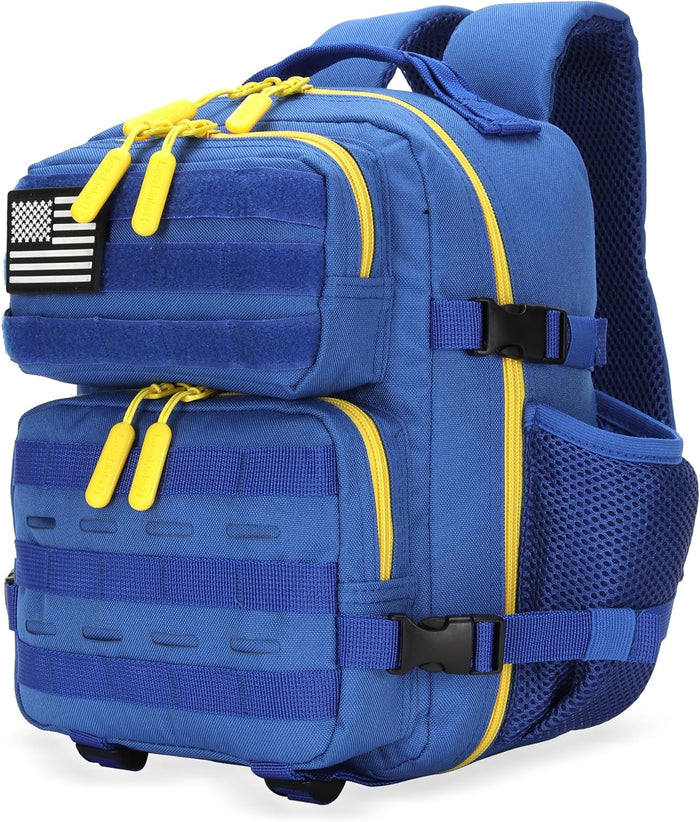 9L Mini Tactical Backpack 9L Assault Pack 9L Tactical Backpack Hiking Fitness Backpack(Rose red cp)