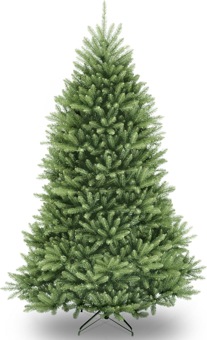 National Tree Company Artificial Full Christmas Tree, Green, Dunhill Fir, Includes Stand, 6.5 Feet