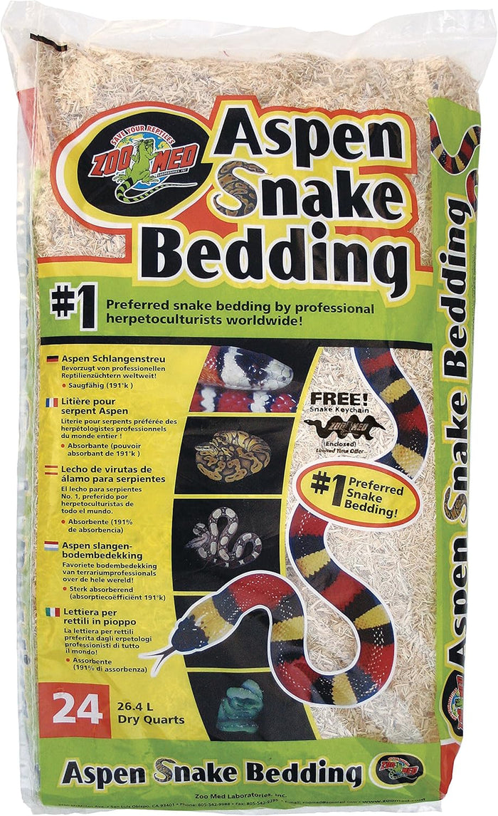 ZooMed Aspen Snake Bedding, 24 quart