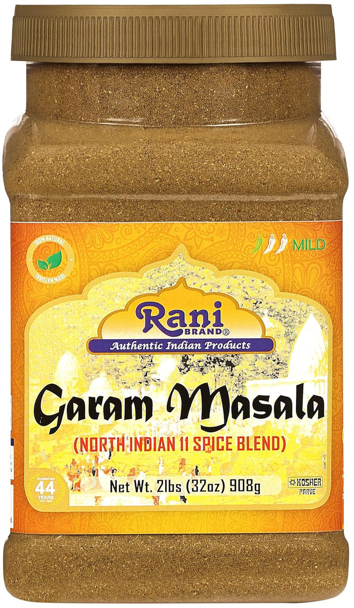 Rani Garam Masala Indian 11 Whole Spices Blend 10oz (283g) PET Jar ~ All Natural, Salt-Free | Vegan | No Colors | Gluten Friendly | NON-GMO | Kosher | Indian Origin
