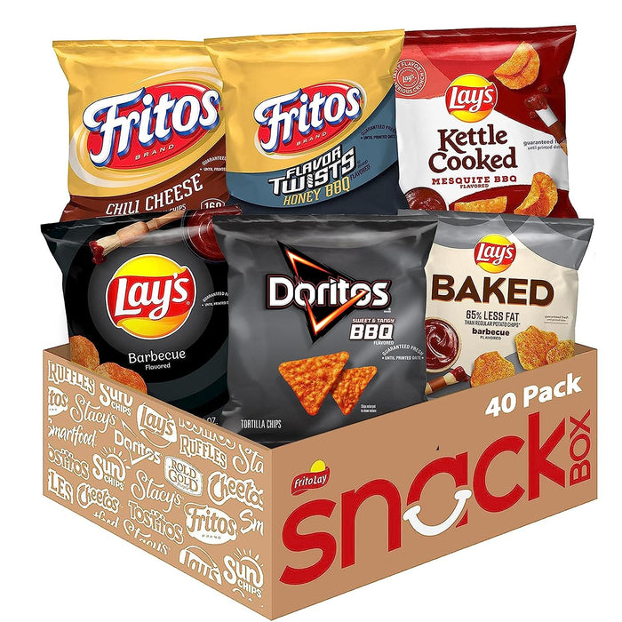 Frito-Lay Variety Packs, Party Mix, Single Serve Bags (40 Pack)