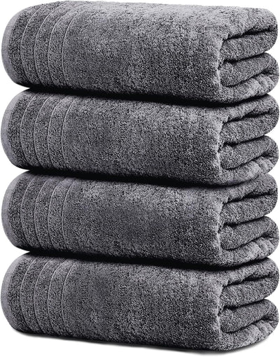 Tens Super Soft Bath Towels, Absorbent Quicker to Dry
