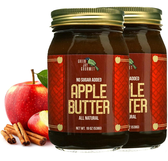 Green Jay Gourmet Monkey Butter - All-Natural, Gluten-Free Banana Butter - Pineapple Spread with Bananas & Mango - Gourmet Fruit Butter - No Corn Syrup, Preservatives or Trans-Fats - 19 Ounces