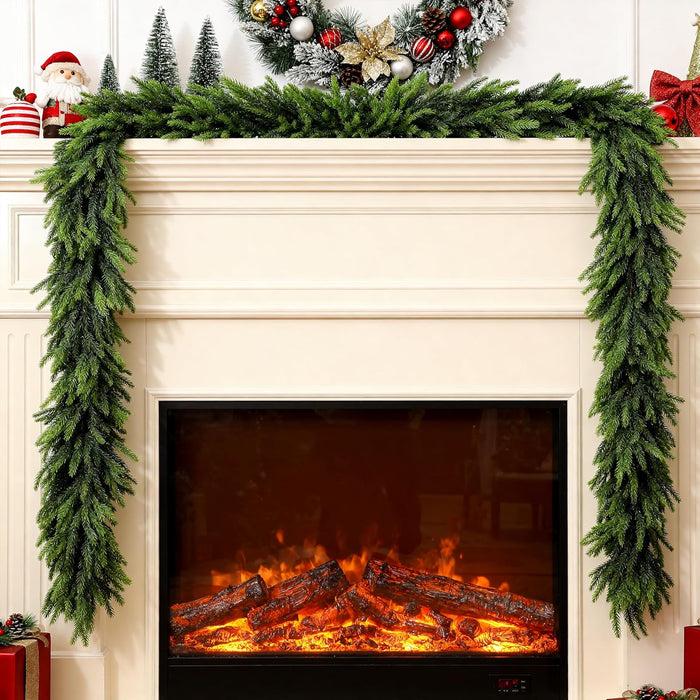 6FT Norfolk Pine Garland, Artificial Christmas Garland for Christmas Decorations