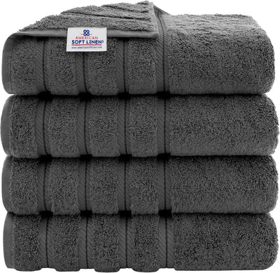 American Soft Linen Luxury Bath Towel Set Bathroom Shower Towels