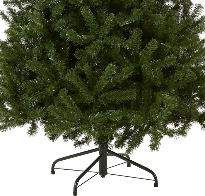 National Tree Company Artificial Full Christmas Tree, Green, North Valley Spruce, Includes Stand, 6 Feet