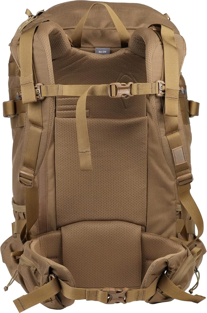 Mystery Ranch Blitz 35 Backpack – Tactical Daypack with Waistbelt & Padded Laptop Sleeve – Coyote, 35L, L/XL