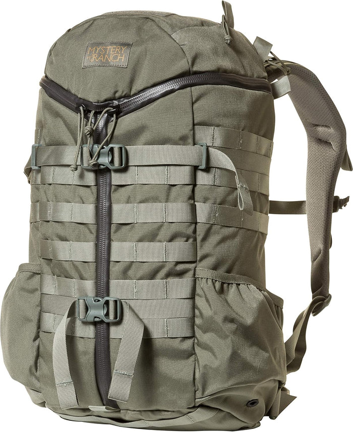 Mystery Ranch 2 Day Backpack – Tactical Daypack with Easy Access & Padded Computer Sleeve – Foliage, S/M