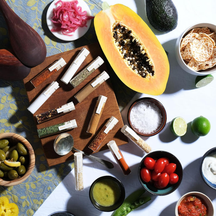 Craftly 12 Mexican Spices Gift Set | Mexican Seasoning Gift Set for Cooking - Perfect for Tacos, Fajitas and More | Birthday Gift for Him & Her | Gift set for Men, Women