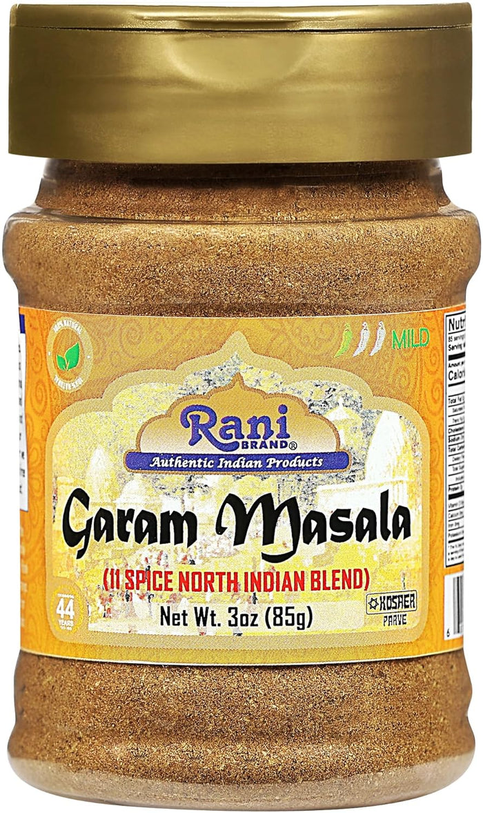 Rani Garam Masala Indian 11 Whole Spices Blend 10oz (283g) PET Jar ~ All Natural, Salt-Free | Vegan | No Colors | Gluten Friendly | NON-GMO | Kosher | Indian Origin
