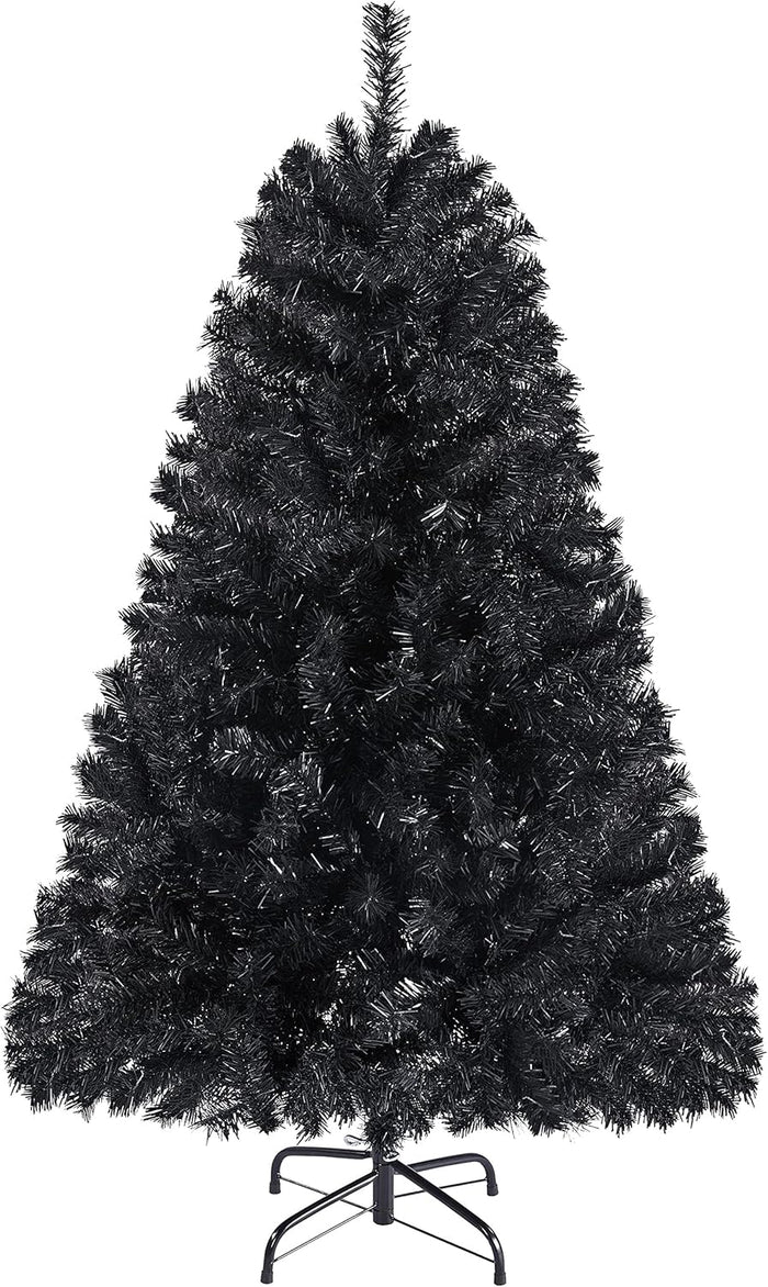 Yaheetech 9ft Artificial Christmas Tree, Realistic Premium Spruce Hinged Full Christmas Tree with 2028 Branch Tips Holiday Xmas Tree W/Metal Hinges & Foldable Base for Home Party Office Decoration