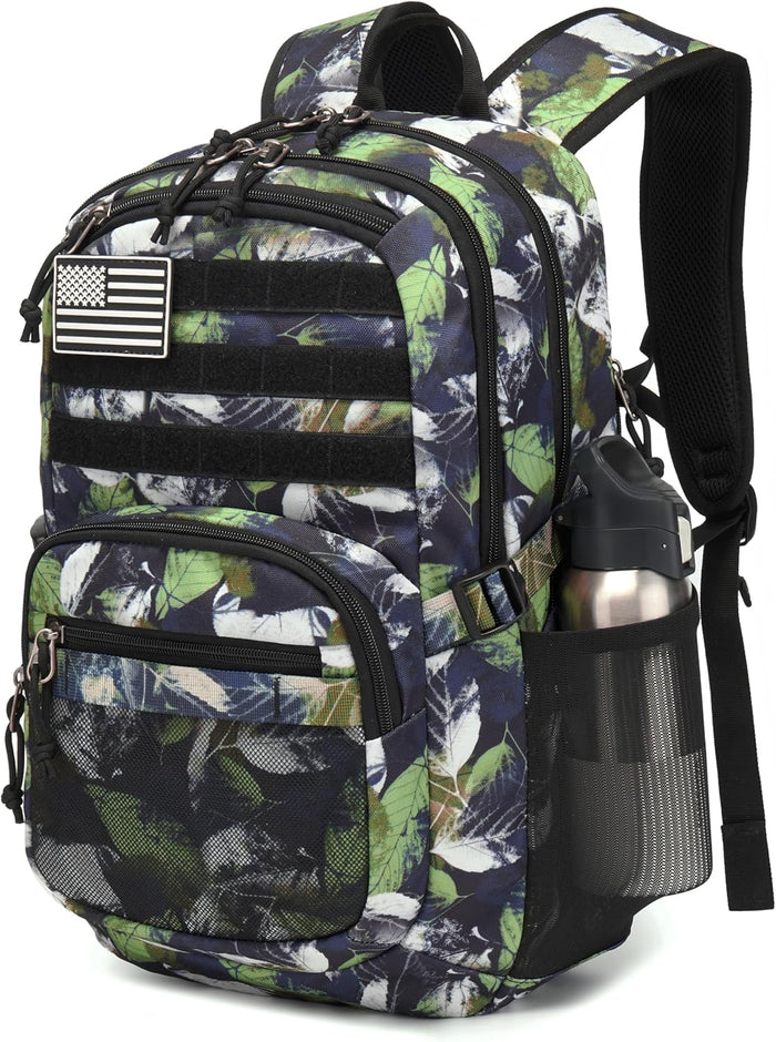 Military Tactical Backpack for Men Army 3 Days Assault Pack Bag with Molle System for Outdoor Adventures (khaki, 25L)