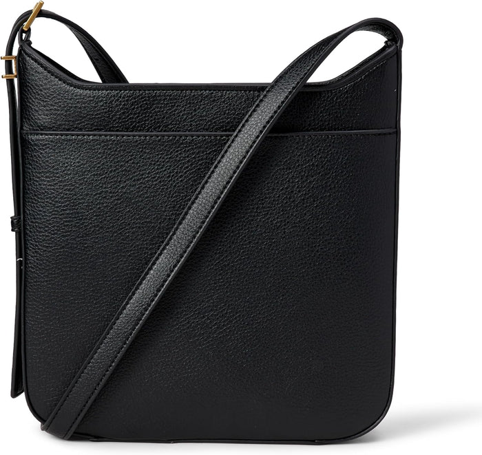 Amazon Essentials Women's Faux Leather Slim Crossbody Bag