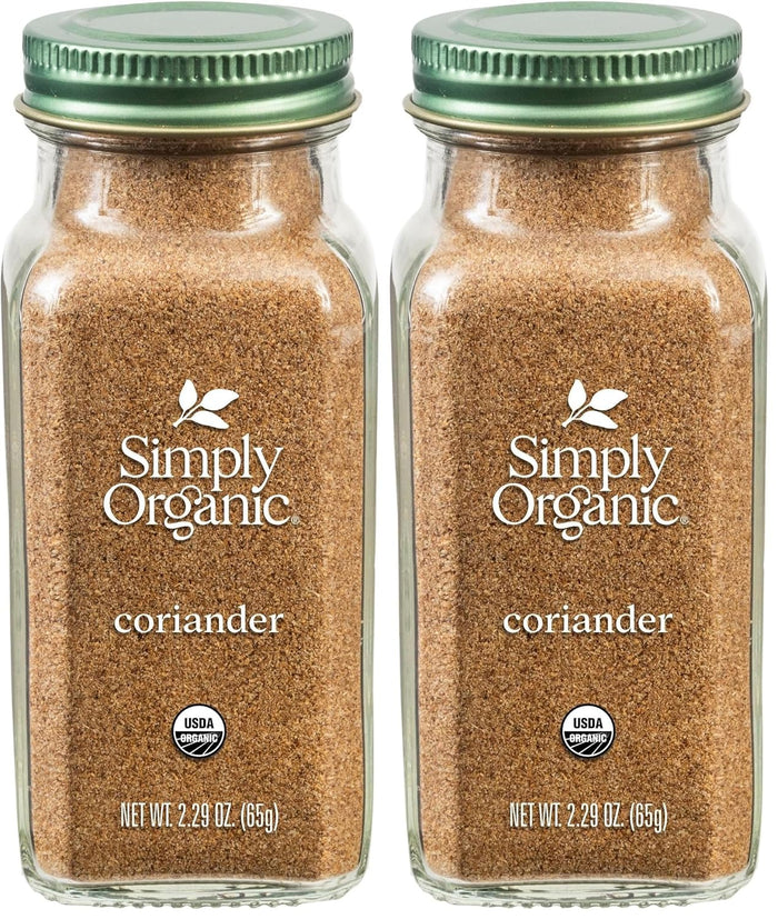 Simply Organic Ground Cumin Seed, 2.31 Ounce Glass Jar, Rich, Warm, Complex Earthy Spice Flavor, Certified Organic, Kosher