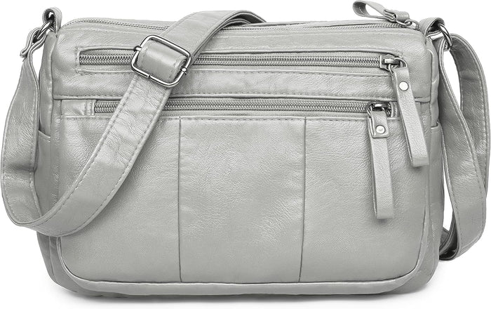 VOLGANIK ROCK Purses for Women Soft PU Leather Shoulder Bag Ladies Crossbody Purse and handbags Lightweight Pocketbook