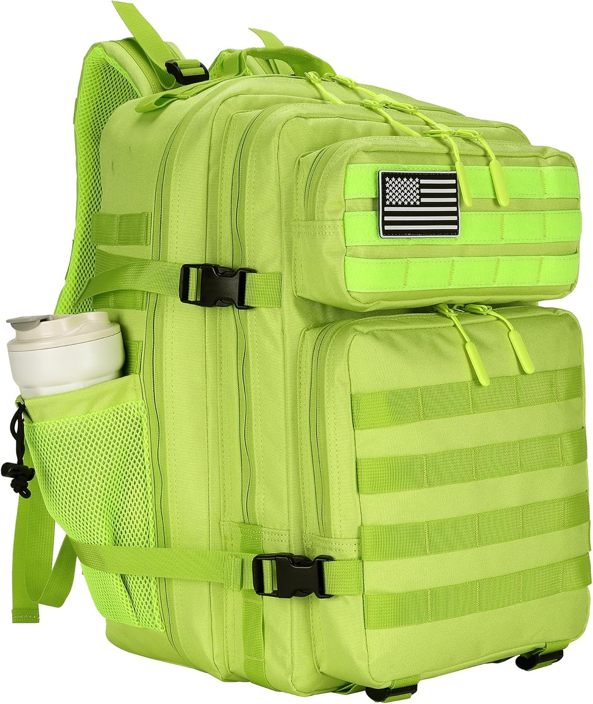 45L Tactical Assault Backpack 3 day assault pack with Molle Waterproof backpack Rucksack for Tactical Backpacks (Red CP)