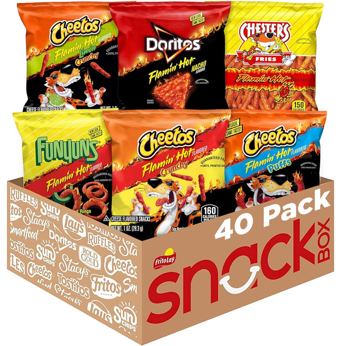 Frito-Lay Variety Packs, Party Mix, Single Serve Bags (40 Pack)
