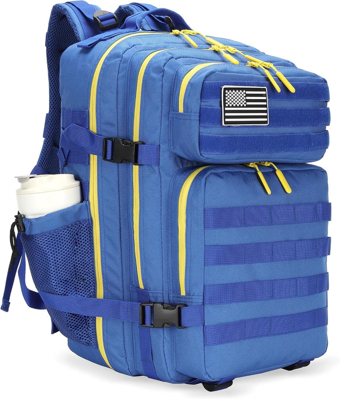 Military 45L Tactical Assault Backpack 3 day assault pack with Molle Waterproof backpack Rucksack for Tactical Backpacks