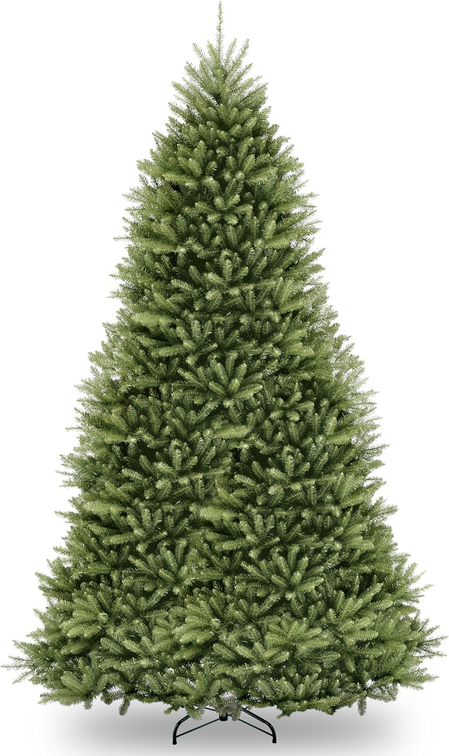 National Tree Company Artificial Full Christmas Tree, Green, Dunhill Fir, Includes Stand, 6.5 Feet