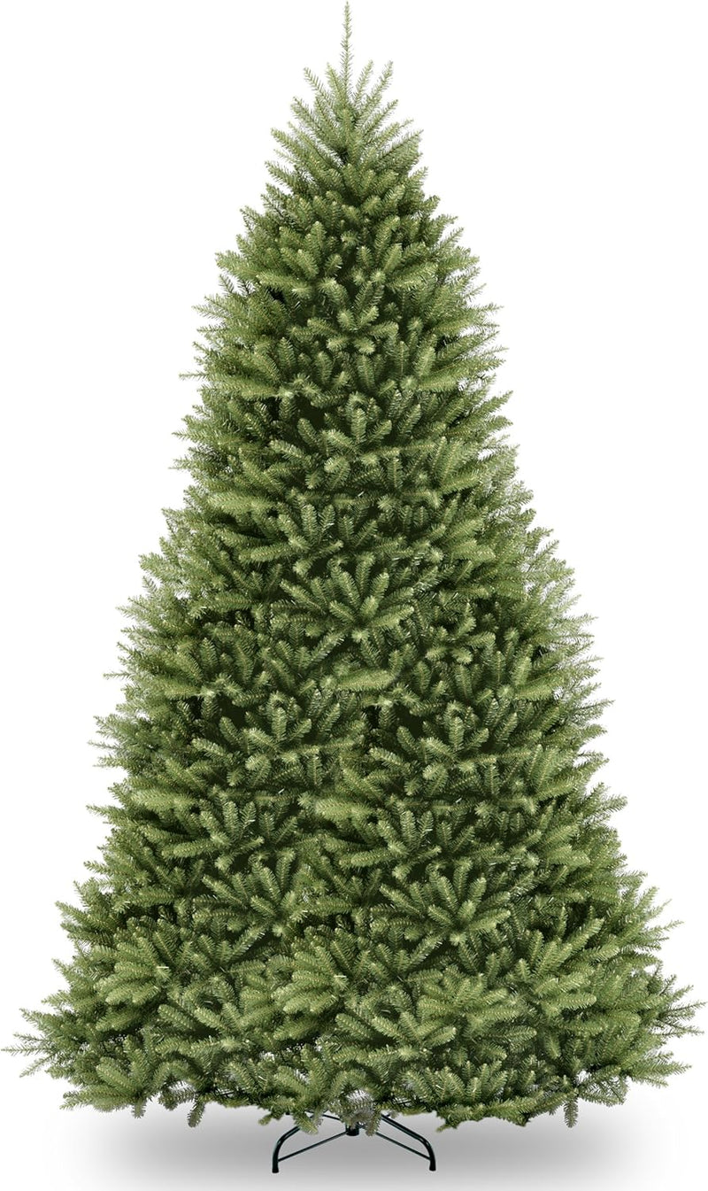 National Tree Company Artificial Full Christmas Tree, Green, Dunhill Fir, Includes Stand, 7.5 Feet