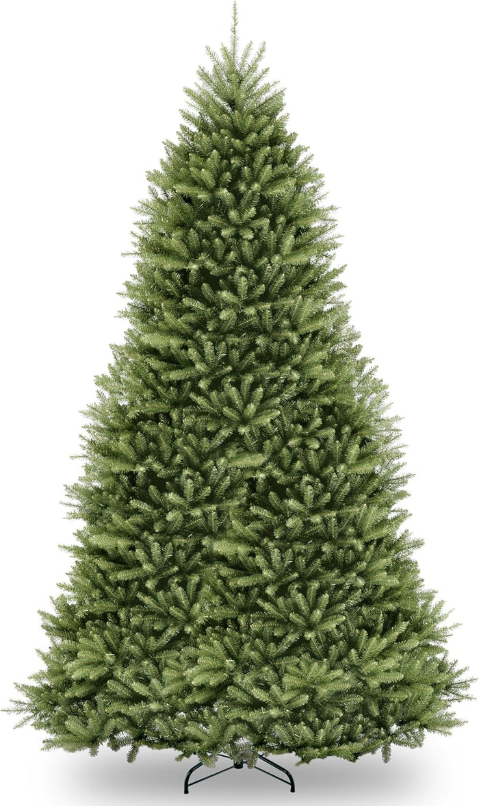National Tree Company Artificial Full Christmas Tree, Green, Dunhill Fir, Includes Stand, 6.5 Feet