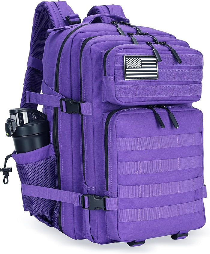 Military 45L Tactical Assault Backpack 3 day assault pack with Molle Waterproof backpack Rucksack for Tactical Backpacks
