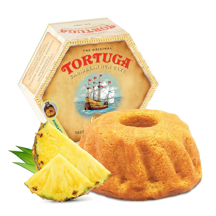 TORTUGA Provenance Rum Cake Variety Pack – 4 oz. - 6 Pack - The Perfect Premium Gourmet Gift for Stocking Stuffers, Gift Baskets, and Christmas Gifts - Great Mini Cakes for Delivery