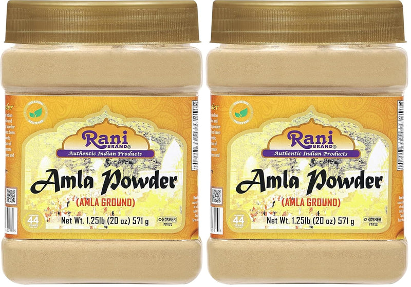 Rani Amla Murabba (Indian Gooseberries in Sugar Syrup) 17.5oz (1.1lbs) 500g Glass Jar ~ All Natural | Vegan | Gluten Free | NON-GMO | No Colors | Popular Indian Condiment, Indian Origin