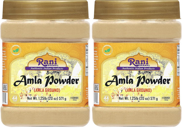 Rani Amla Murabba (Indian Gooseberries in Sugar Syrup) 17.5oz (1.1lbs) 500g Glass Jar ~ All Natural | Vegan | Gluten Free | NON-GMO | No Colors | Popular Indian Condiment, Indian Origin