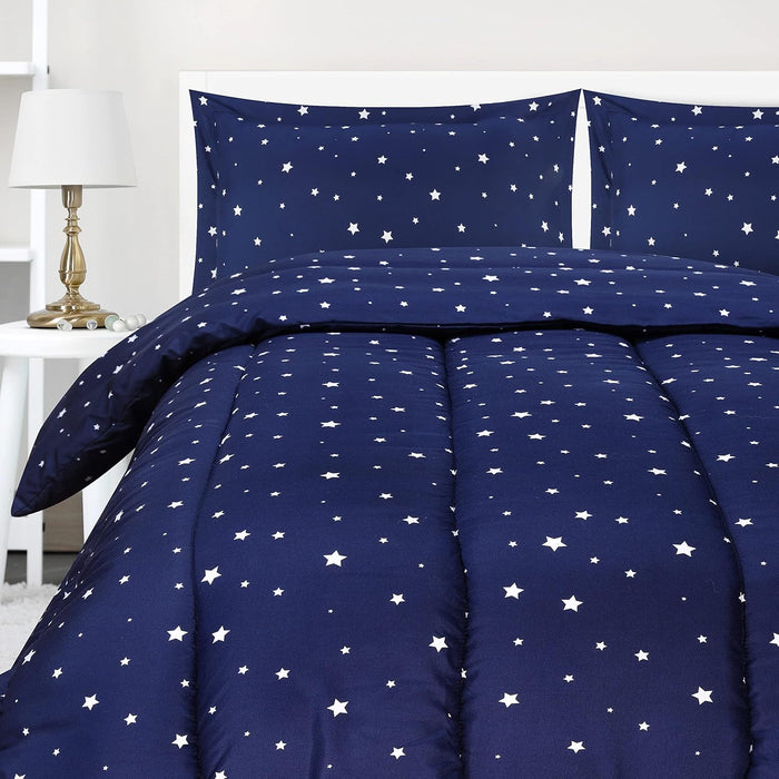 Utopia Bedding All Season Unicorn Comforter Set with 2 Pillow Cases, 3 Piece Soft Brushed Microfiber Kids Bedding Set for Boys/Girls, Machine Washable (Twin)