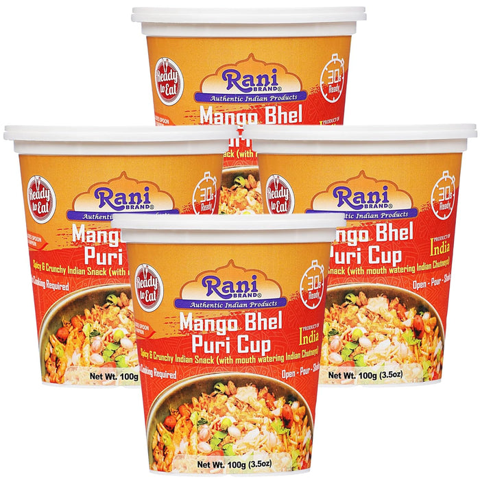 Rani Bhel Puri Concentrate (Sweet & Spicy Sauce) 10.5oz (300g) Glass Jar, Ready to Eat ~ Vegan | Gluten Free | NON-GMO | Kosher | No Colors | Indian Origin